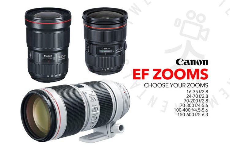 Canon EF Zooms | Choose your lenses
