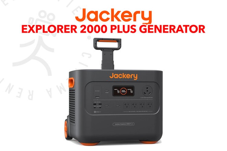 Jackery Explorer 2000 Plus Portable Power Station with optional add-ons