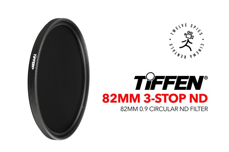 Tiffen 0.9 ND filter (82mm, 3-Stop) (step up/down rings available)
